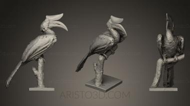 Bird figurines (STKB_0096) 3D model for CNC machine